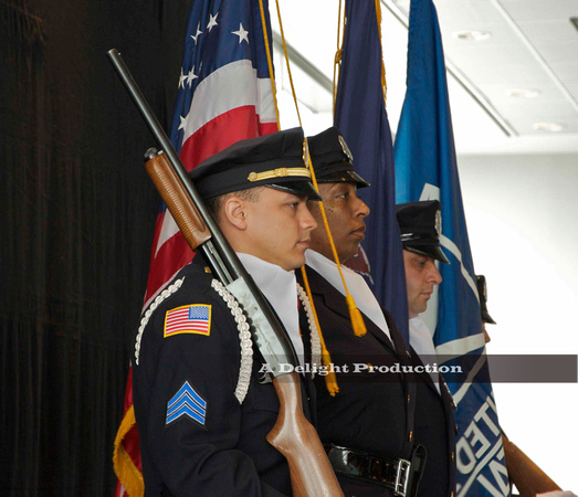 The United States Postal Service Color Guard